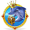 Логотип игры Веселая ферма. Рыбный день
